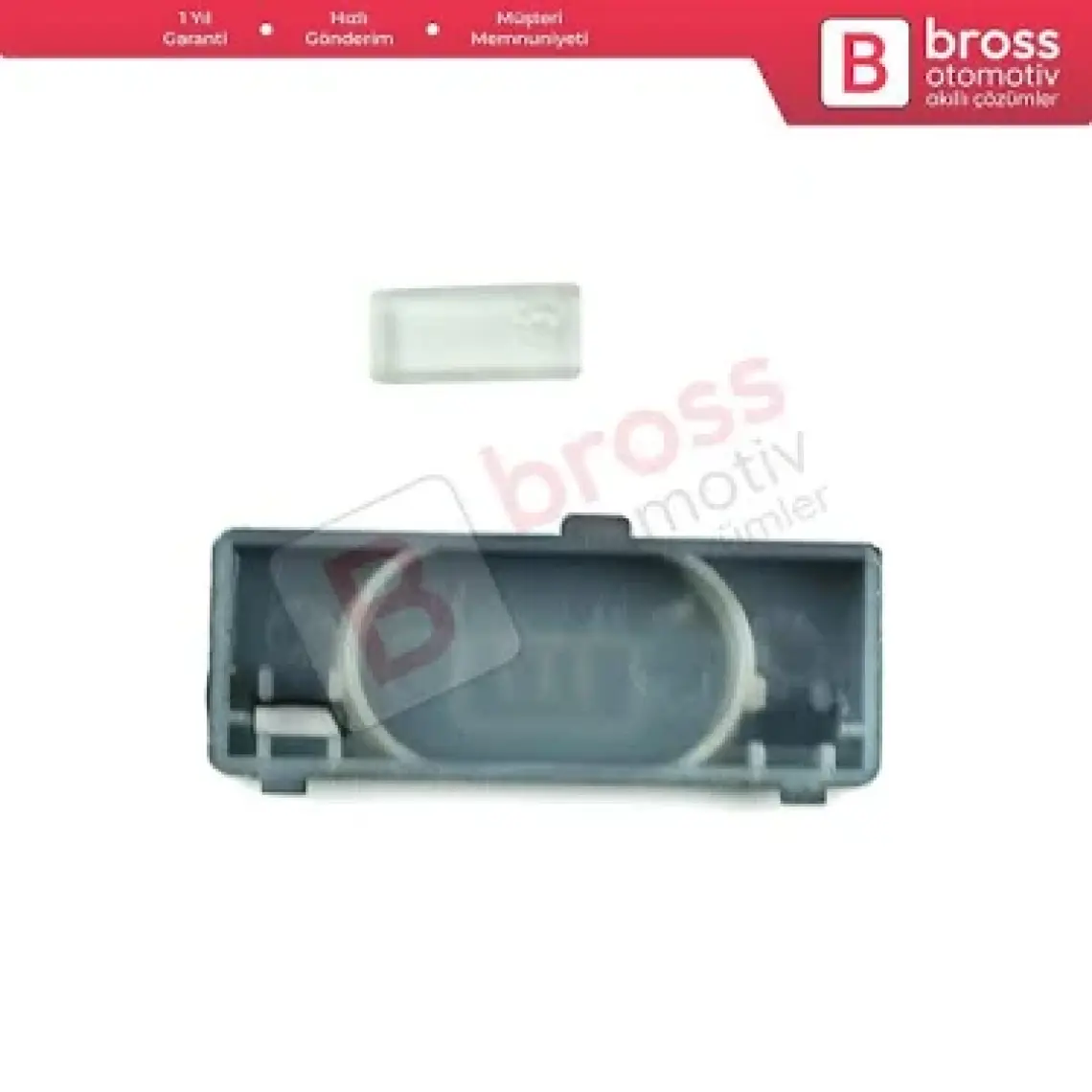 Bross Otomotiv BDP88-10 BMW X5 E53 5 Serisi E39 64116915812 İçin Klima Kontrol Panel Arka Cam Buğu Buz Çözücü Düğme Kapağı