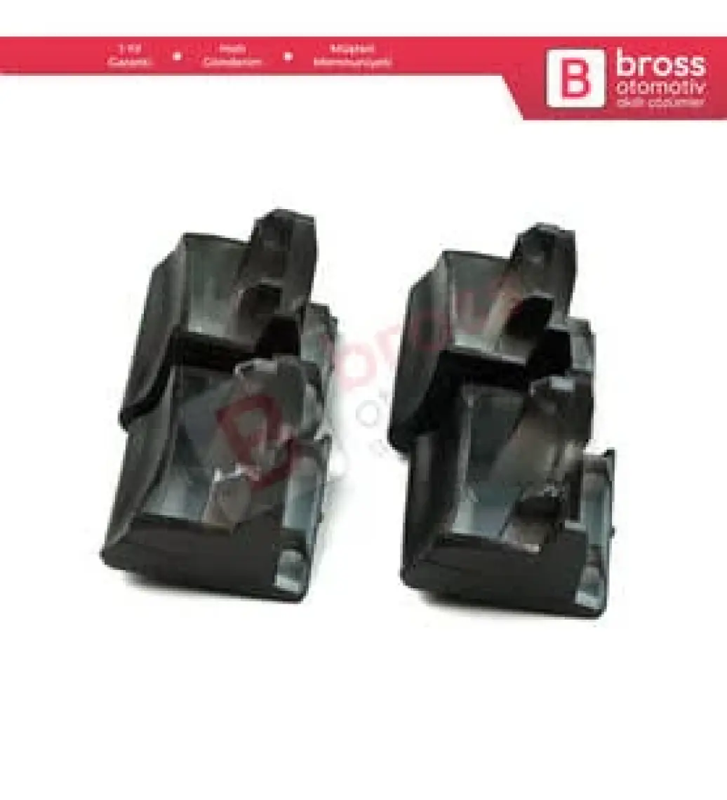 Bross Otomotiv BDP110-2 Mercedes A Class W169 B Class W245 A1698206410 İçin Sağ Sol Sürücü Kumanda Cam Açma Düğme Kapağı