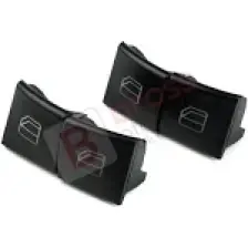 Bross Otomotiv BDP110-2 Mercedes A Class W169 B Class W245 A1698206410 İçin Sağ Sol Sürücü Kumanda Cam Açma Düğme Kapağı