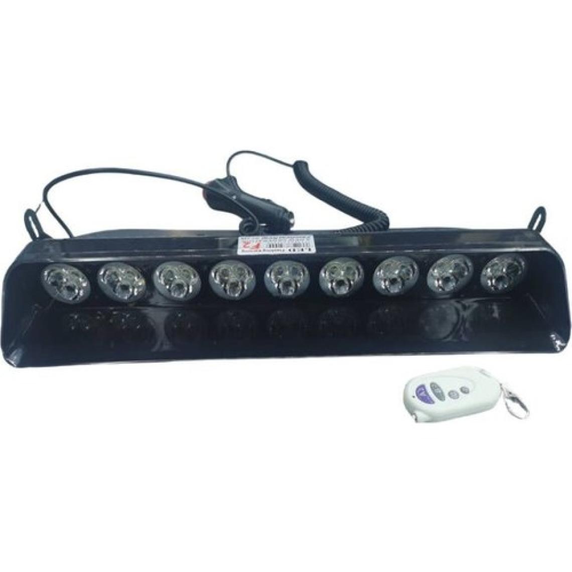 Space Cam İçi Çakar Lamba 27 Led 27W 12V Kırmızı-Beyaz-Mavi / LAPA521
