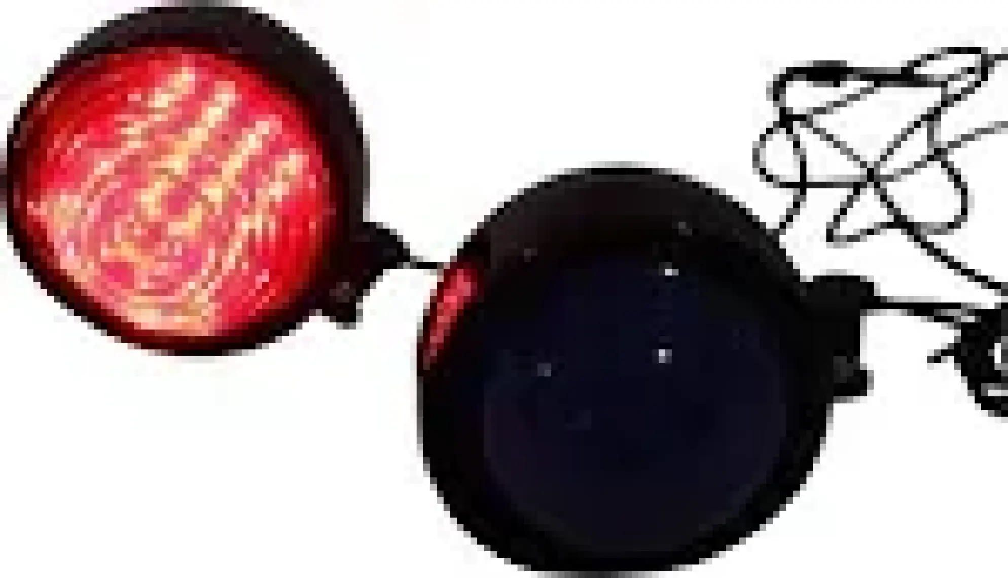 Dreamcar Çakar Lamba Kırmızı-Mavi Led Işıklı Motosiklet Otomobil