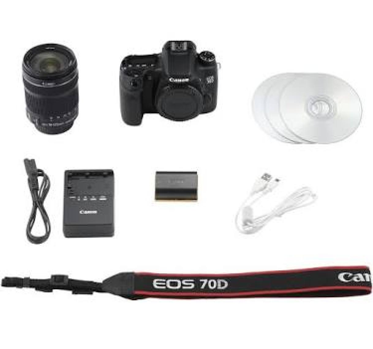 Canon 70D + 18-135 Mm Is Stm Fotoğraf Makinesi (İthalatçı Garantili)