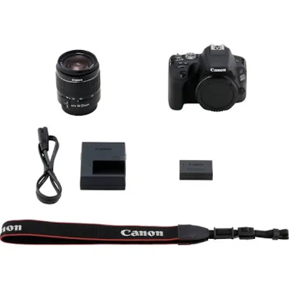 Canon Eos 200D 18-55Mm 24.2Mp 3.0" Dslr Fotoğraf Makinesi