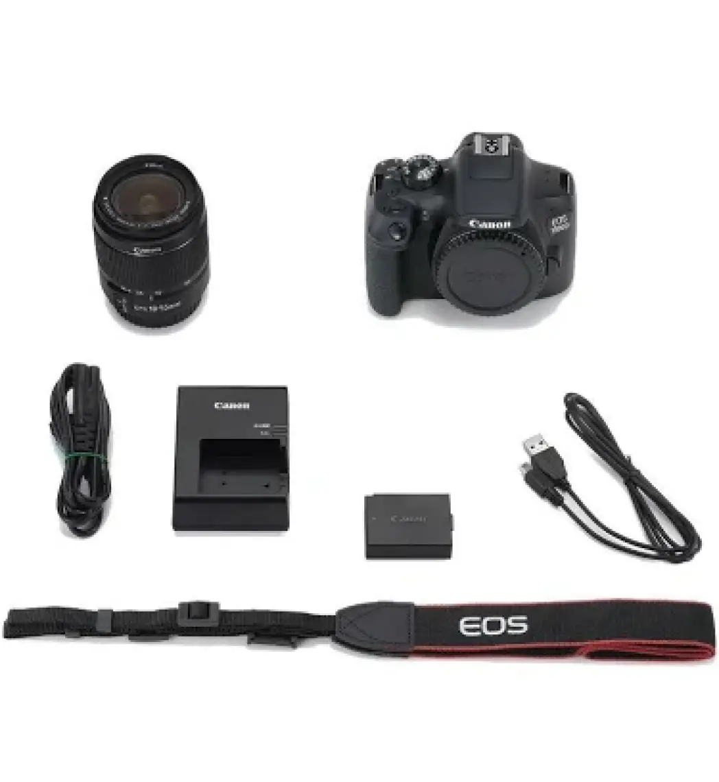 Canon Eos 1300D + 18-55 mm Lens Dslr Fotoğraf Makinesi