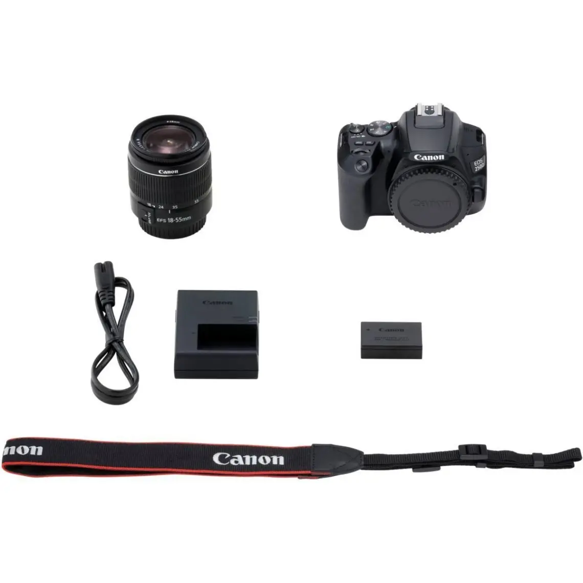 Canon Eos 250D 18-55 Dc Iıı Kit Dslr Fotoğraf Makinesi
