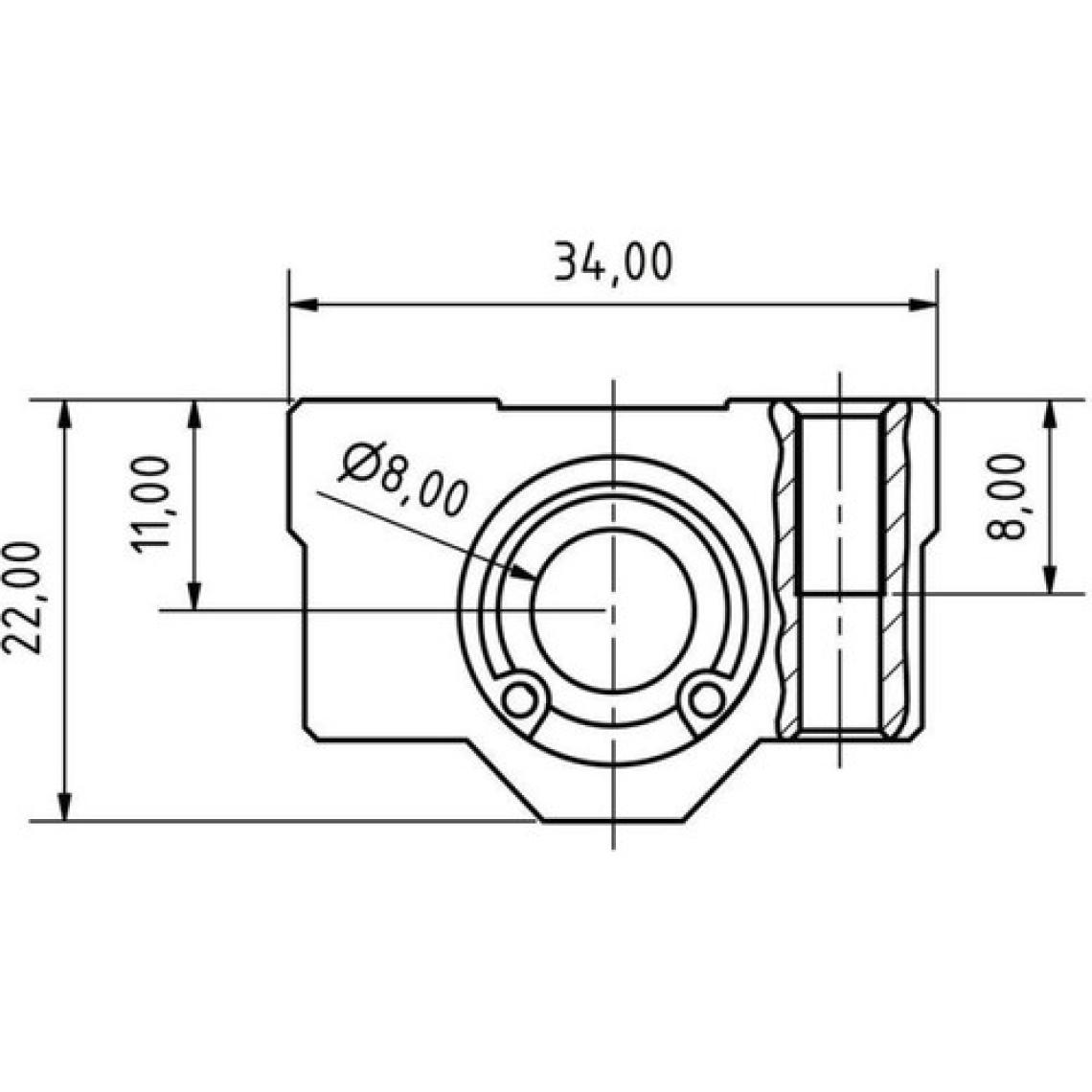Motorobit SC8UU Lineer Rulman 8 mm