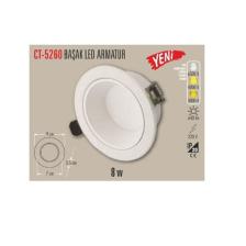 Ct-5260 Başak Üç Renk Led Spot (6400K - 4000K - 3200K)