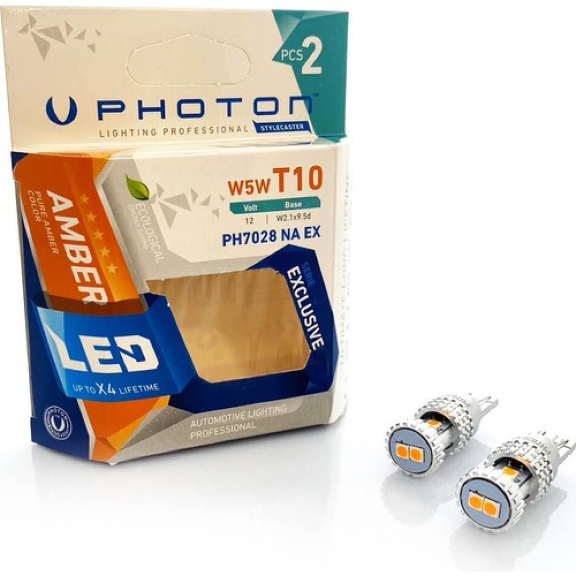 Photon T10 Turuncu W5W 15SMD 12 V Exclusive Park Led PH7028 Na