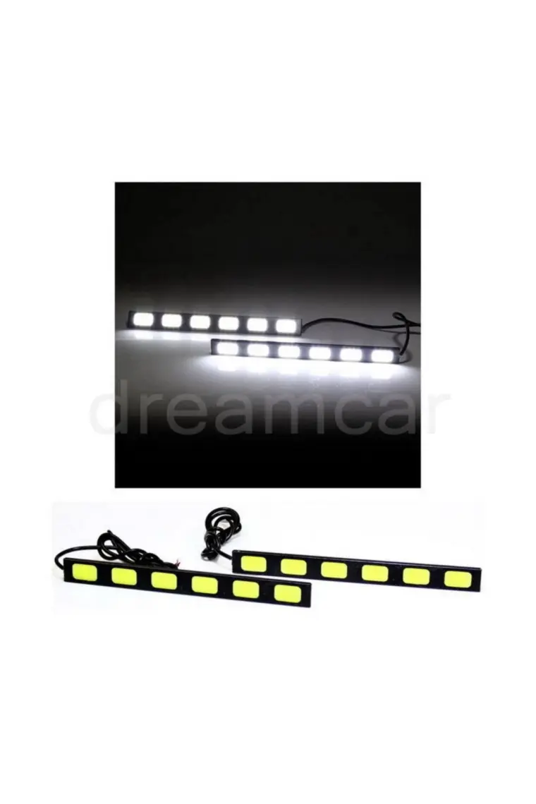 Dreamcar 6 Led Cob Beyaz Gündüz Ledi 2 Adet 5652301