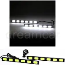Dreamcar 6 Led Cob Beyaz Gündüz Ledi 2 Adet 5652301
