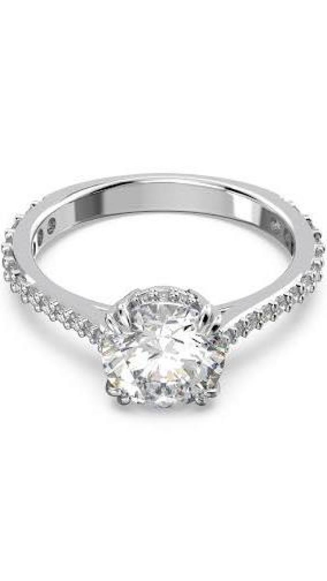 Swarovski 5645254 Swarovski Yüzük Constella:ring Rnd M White/rhs 60 5645254