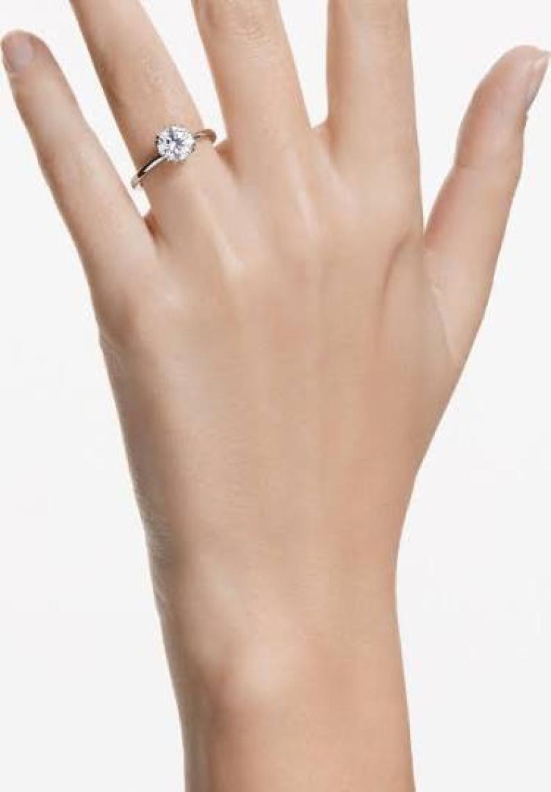 Swarovski 5645254 Swarovski Yüzük Constella:ring Rnd M White/rhs 60 5645254