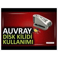 Auvray B-Lock 10 Çelik Alarmlı Disk Kilidi 10MM