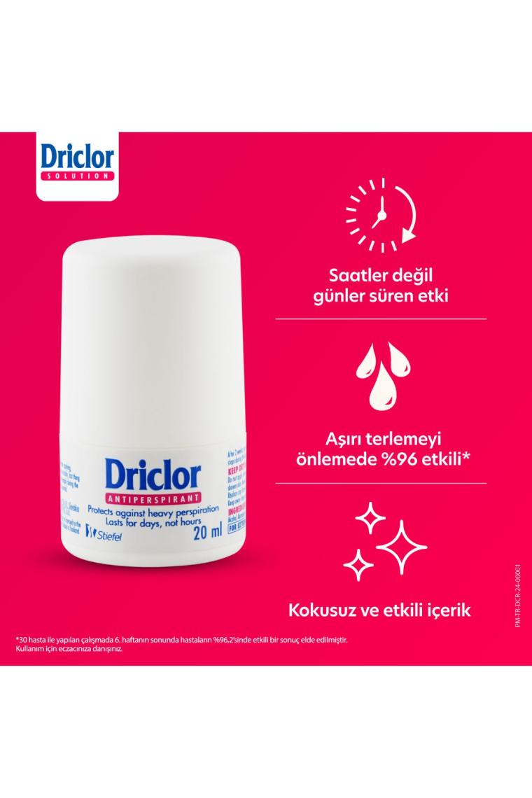 Terlemeye Karşı Antiperspirant Roll-on 20 ml