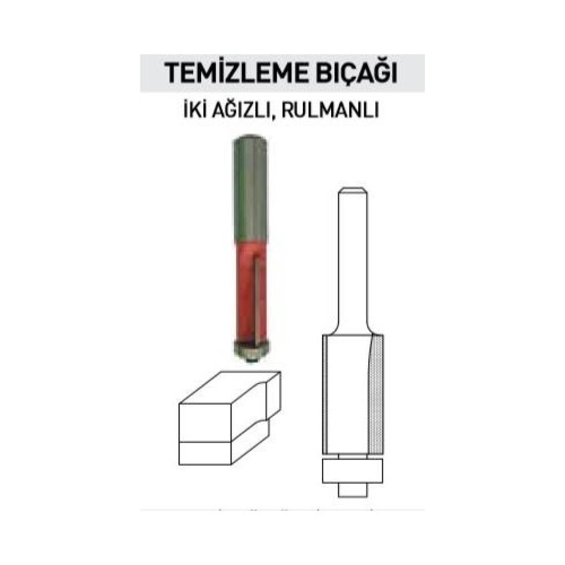 Topshop 14483 Rulmanlı Temizleme Bıçağı 13X50X12 mm