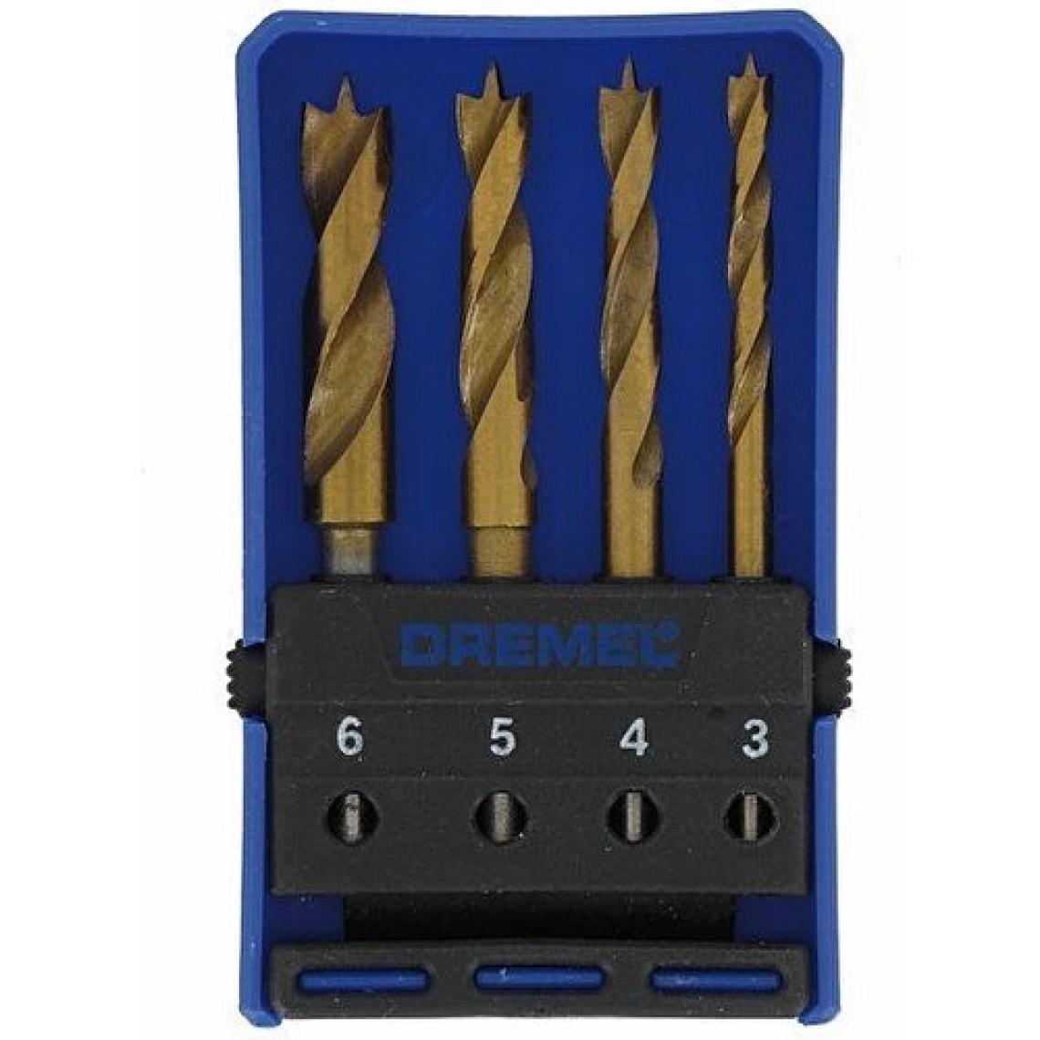 DREMEL 636 Ahşap İçin Matkap Ucu Seti (4 Adet)
