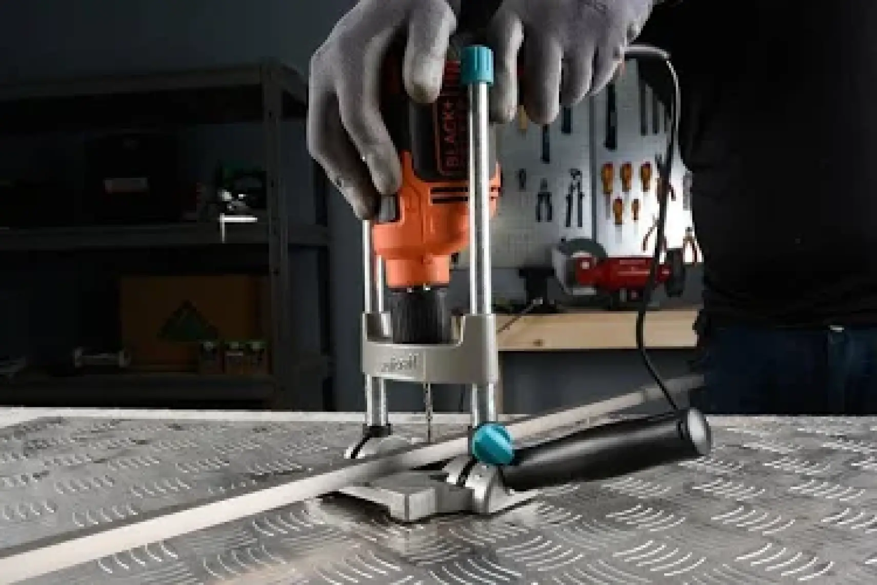 Wolfcraft Seyyar Delme Kılavuzu