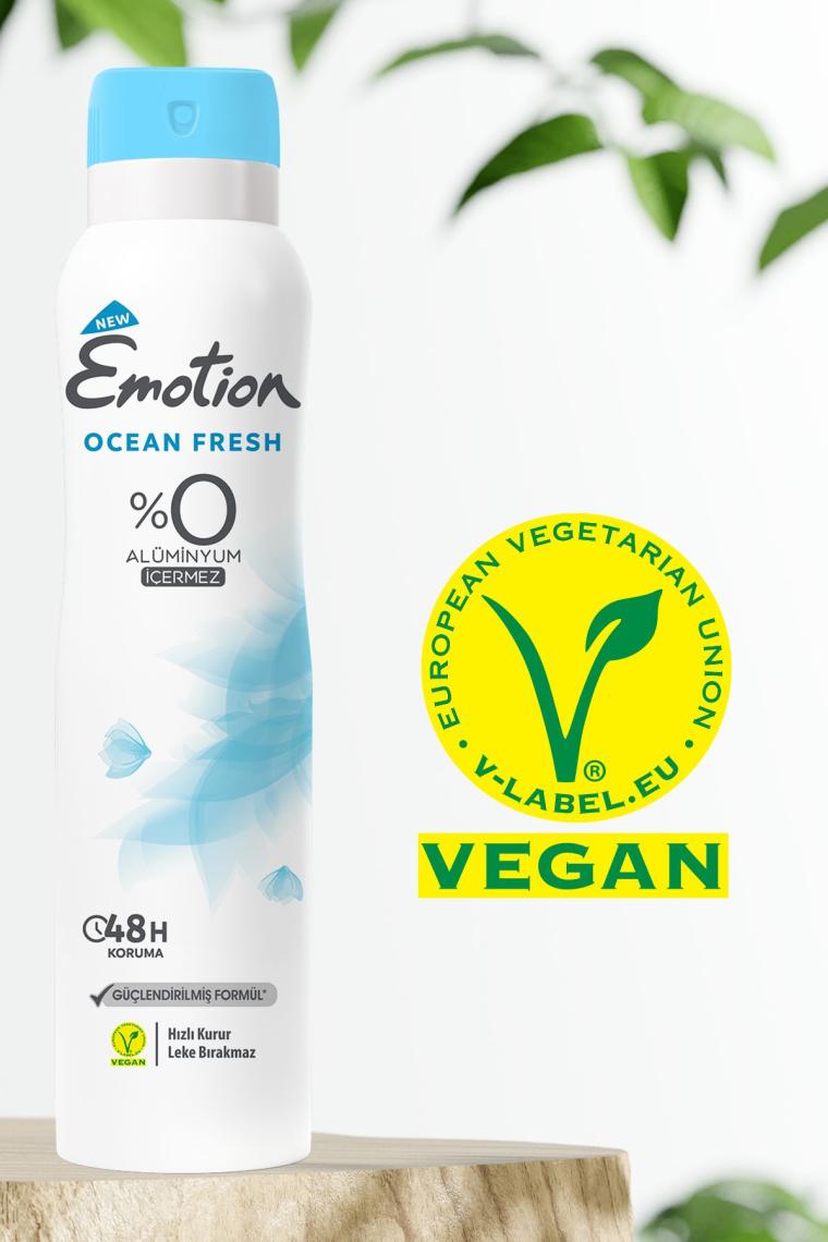 Ocean Fresh Kadın Deodorant 6x150ml
