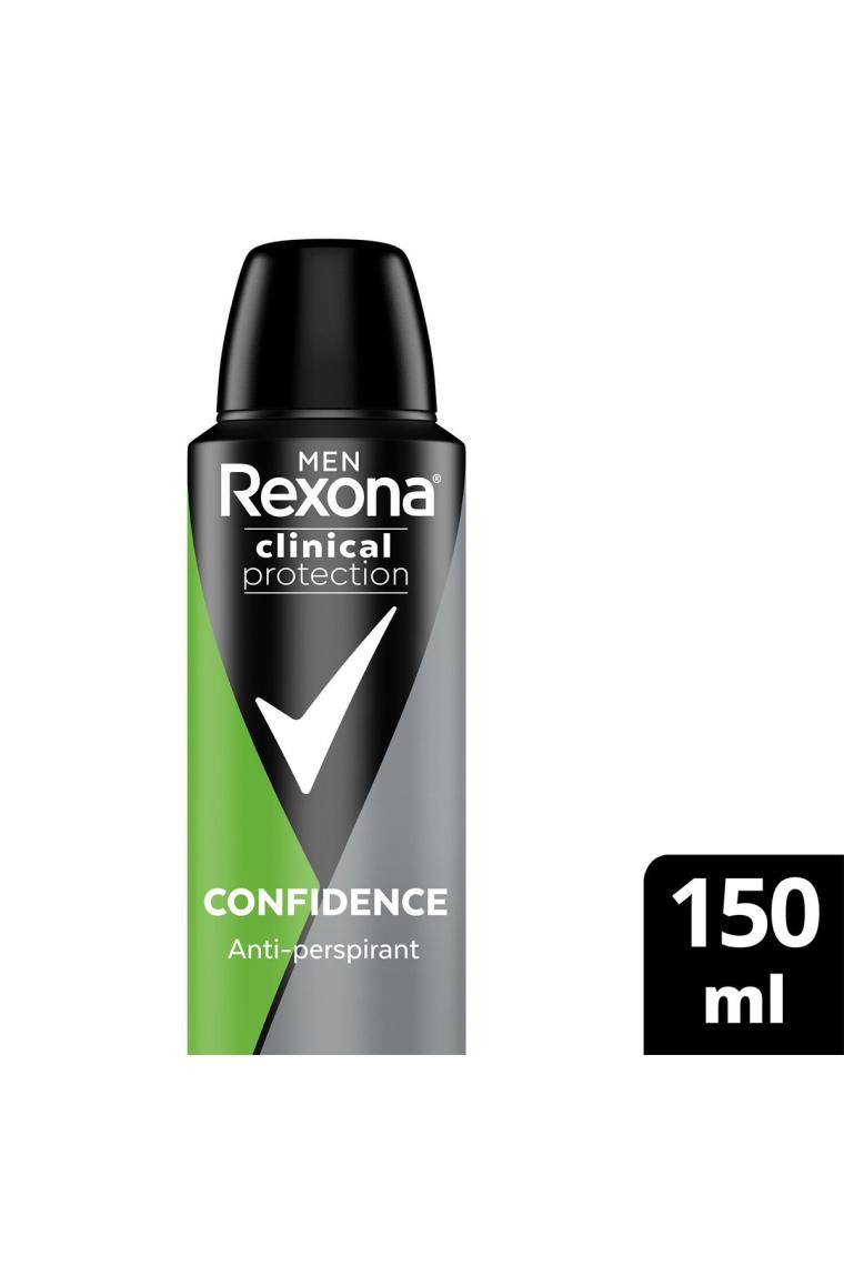 Men Clinical Protection Erkek Sprey Deodorant Confidence 96 Saat Koruma 150 ml