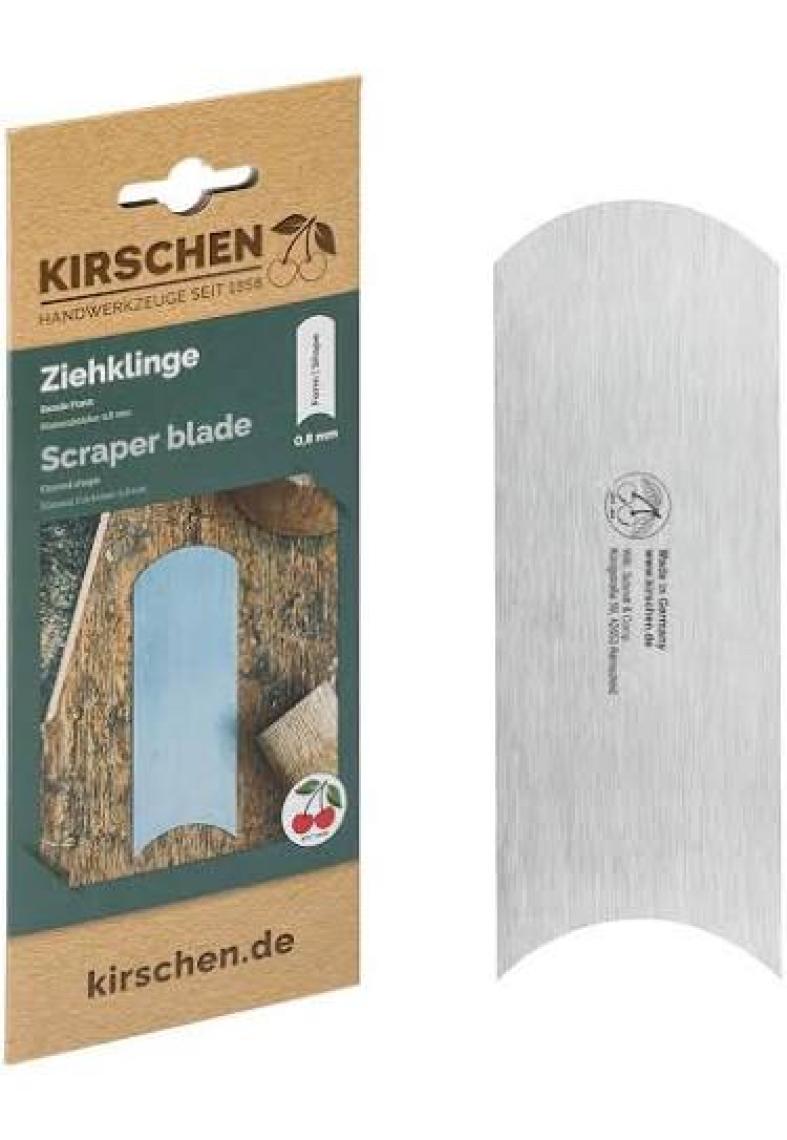 Kirschen Two Cherries Ahşap Kazıyıcı Sistre Oyuk ve Oval Kenarlı 0,8 mm
