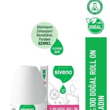 %100 Doğal Roll-on Kadın Deodorant Ter Kokusu Önleyici Bitkisel Leke Bırakmayan Vegan 50 ml