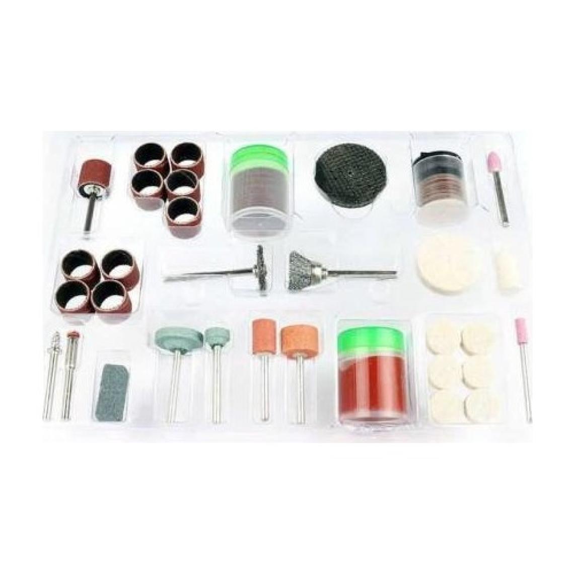 Mini Mi̇ni̇ Hobi Oyma Taşlama Zımparalama Dremel Gravür Uç Seti 105'li