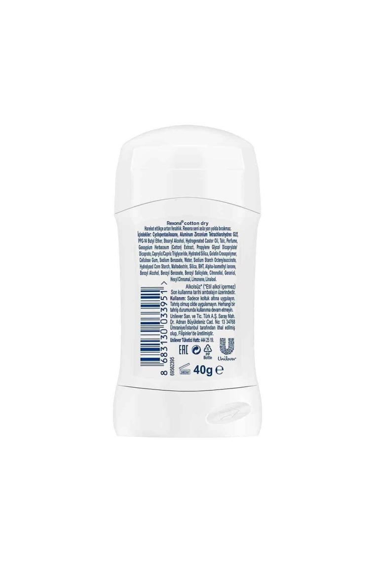 Motion Sense Kadın Stick Deodorant Cotton Dry 48 Saat Koruma 40 g X 2 Adet