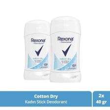 Motion Sense Kadın Stick Deodorant Cotton Dry 48 Saat Koruma 40 g X 2 Adet