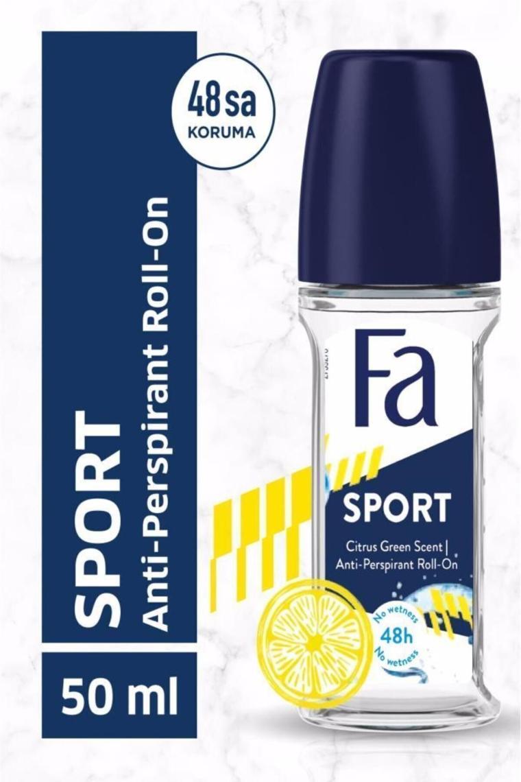 Men Sport Yeşil Turunçgil Ferahlığı Roll-on 50 ml