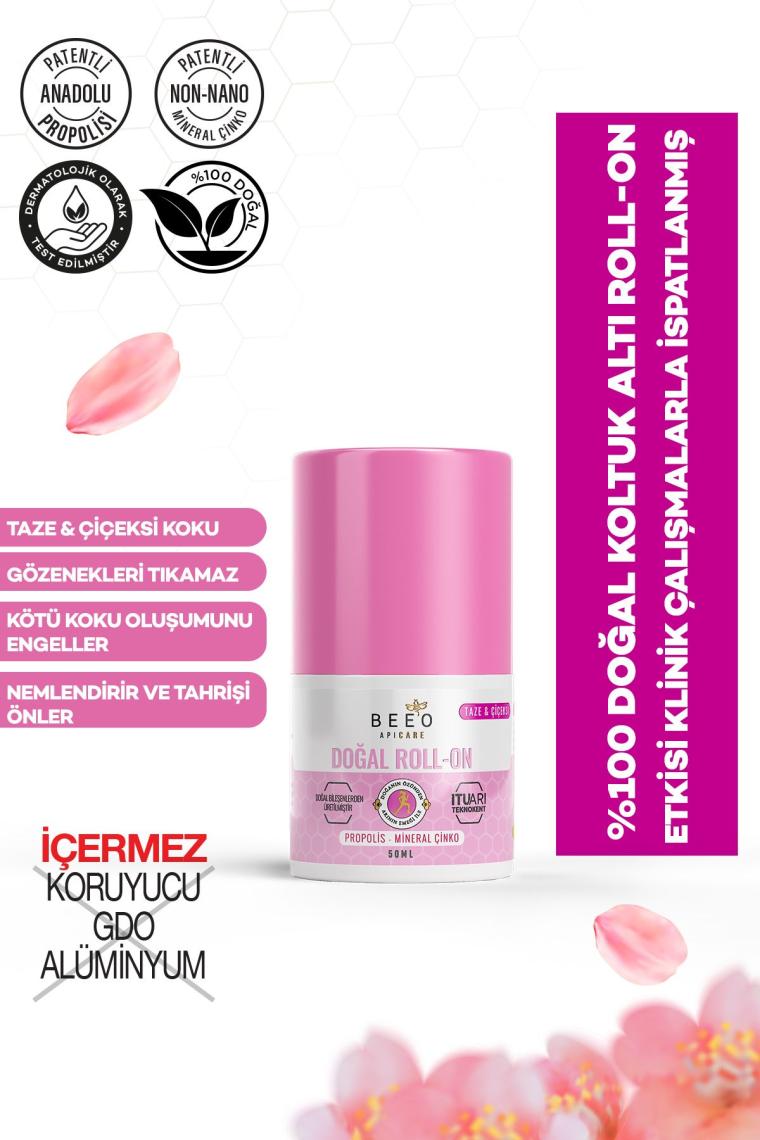 Propolis Pudrasız Kadın Roll-on Deodorant 50 ml