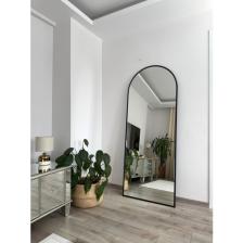 Effe Yapı Dekor Siyah Metal Çerçeveli Duvara Monte 180X70 cm Boy Aynası