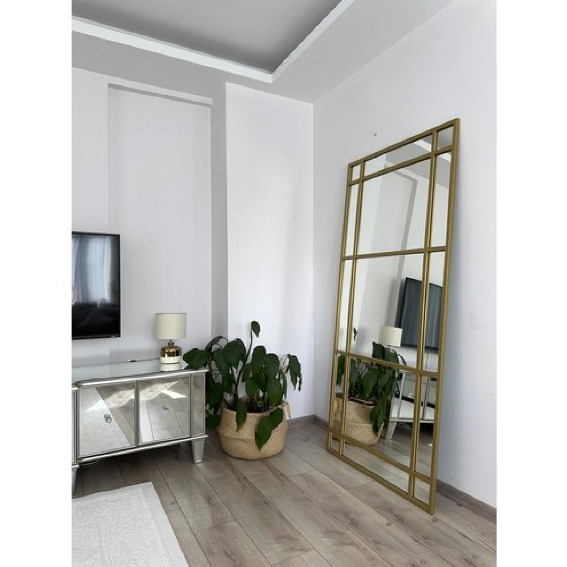 Effe Yapı Dekor Gold Metal Çerçeveli 180*80 cm Dekoratif Boy Aynası