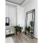 Effe Yapı Dekor Siyah Metal Çerçeveli  180 x 80 cm Dekoratif Ayna