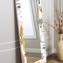 Minimal Silüet Dekoratif Boy Aynası 150x60cm