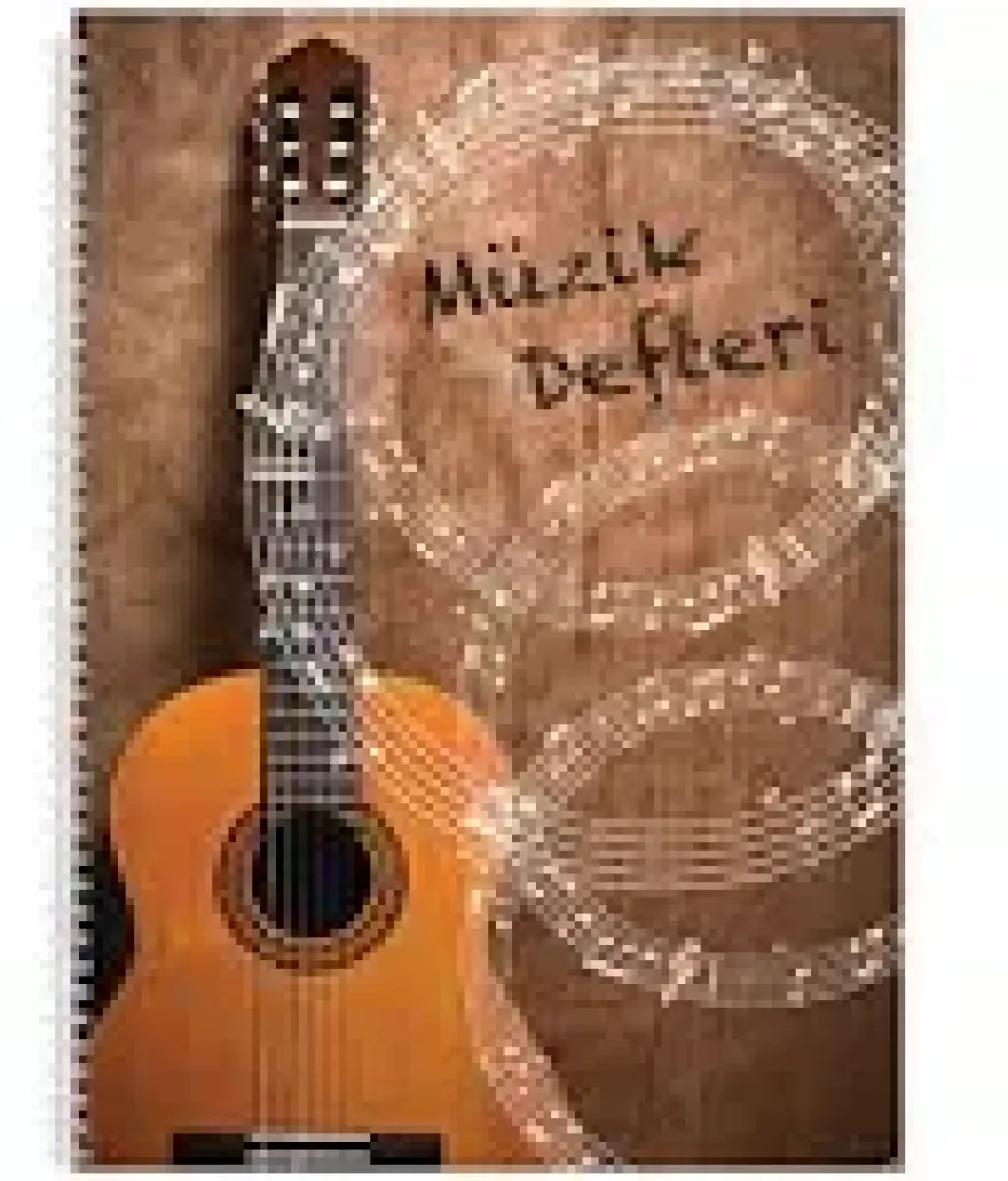 Keskin Spiralli Müzik Defteri Pp Kapak A4 60 Yaprak