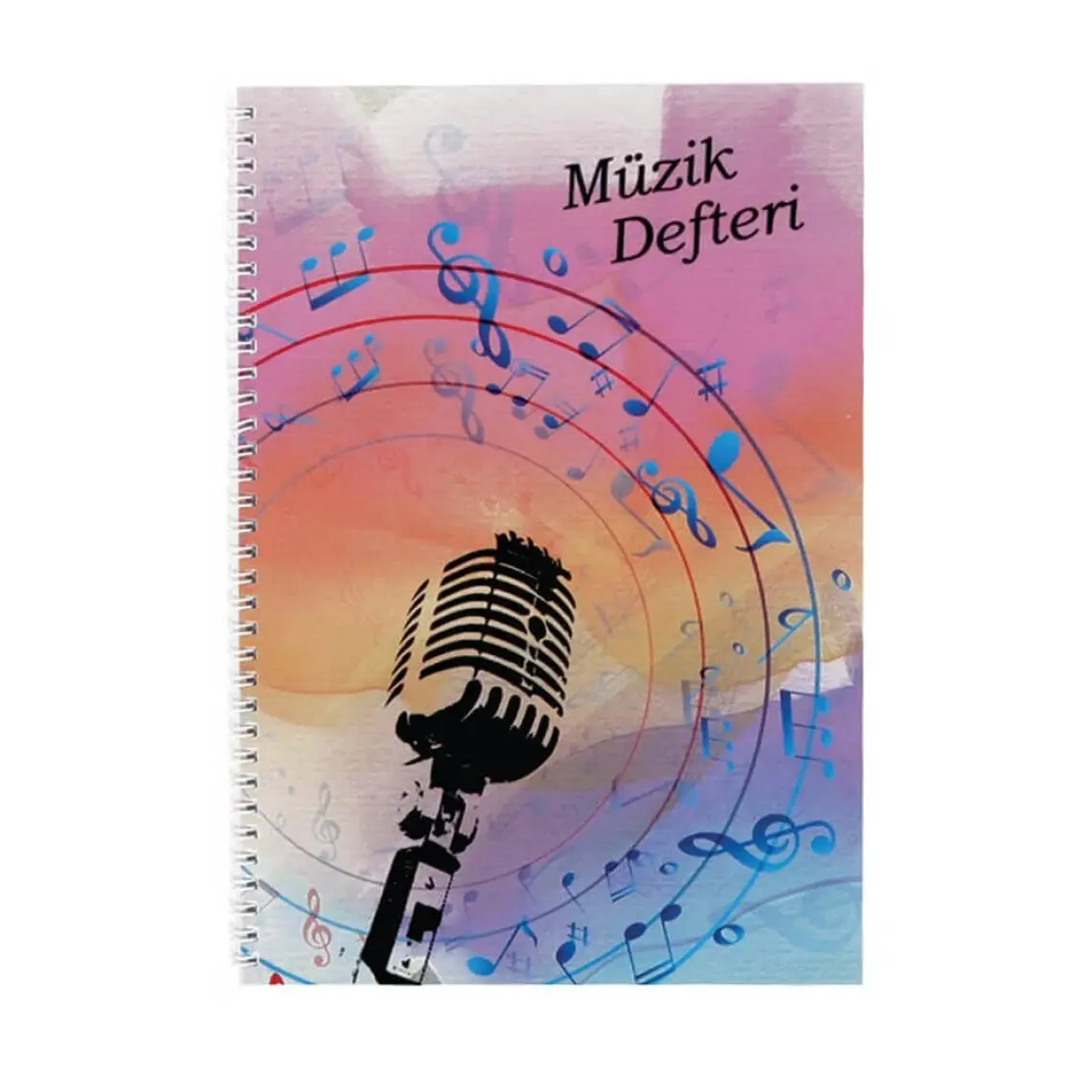 Keskin Spiralli Müzik Defteri Pp Kapak A4 60 Yaprak