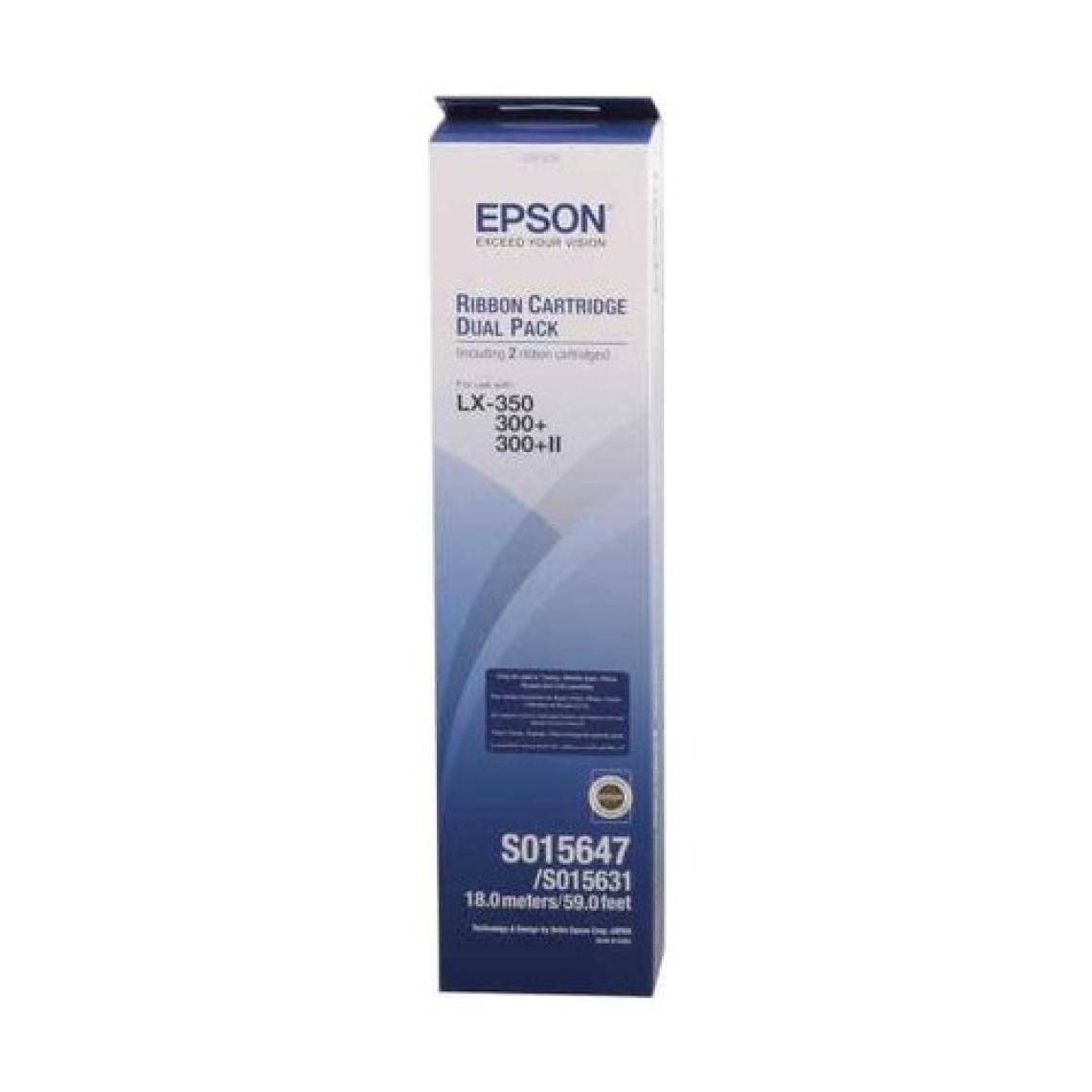 Epson LX-350-S015647 Orjinal Şerit 2'li Paket