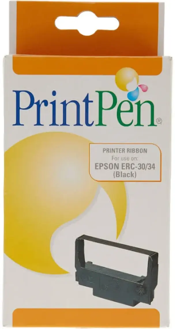 PrintPen Epson Erc 30 34 38 Siyah Şerit