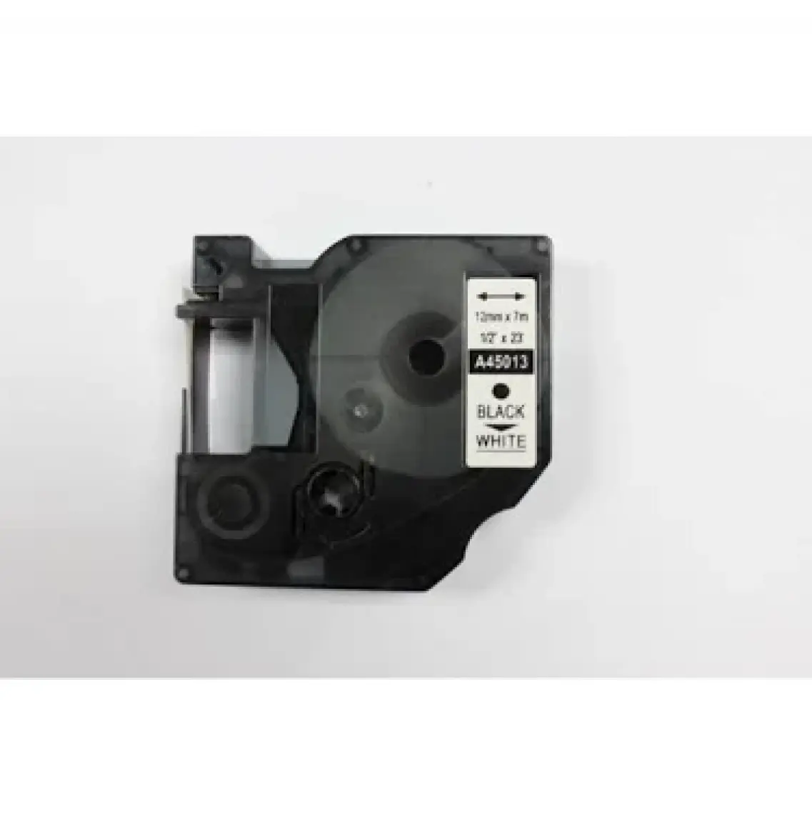 PrintPen Dymo D1 Serisi Beyaz Etikete Siyah 45013 12Mmx7M Şerit