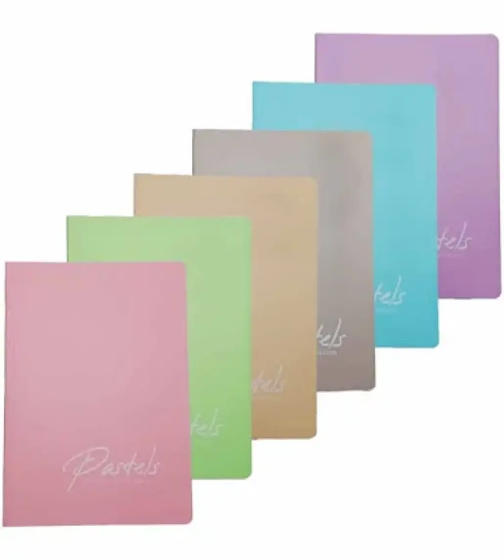 Gıpta 4113 Pastels Çizgili Defter 40 Yaprak A4 Boyutlu Mavi