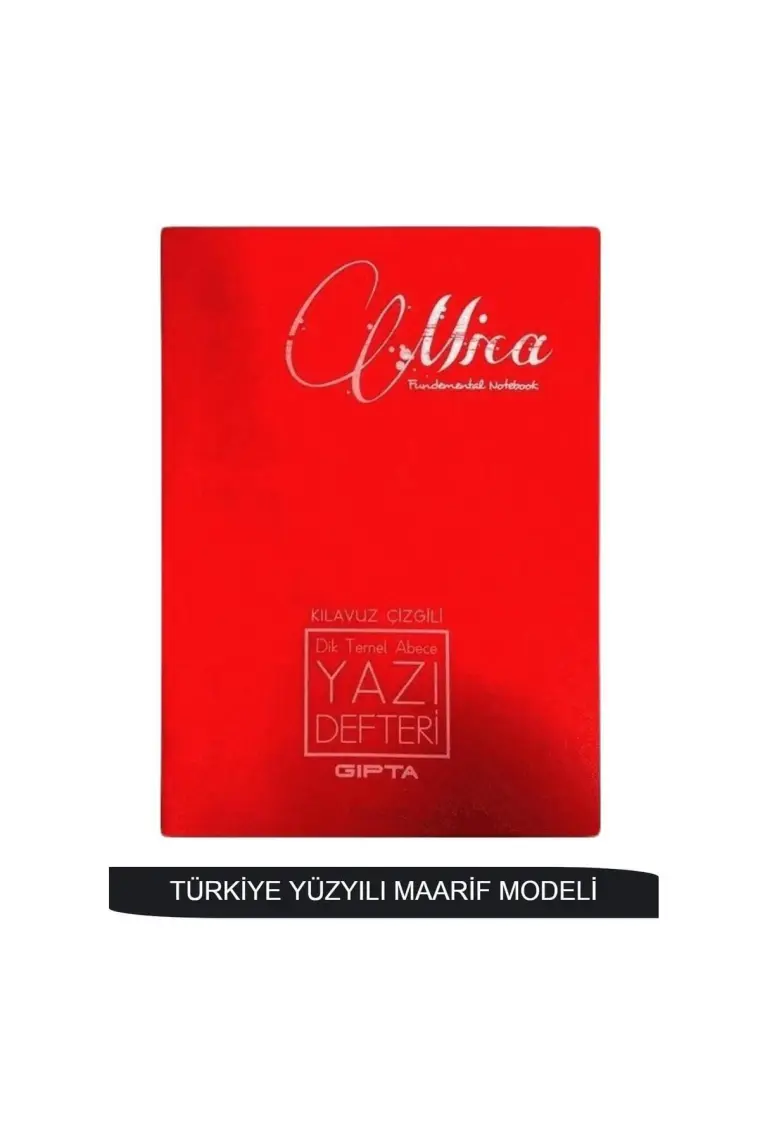 Gıpta Mica A4 40 Yaprak Plastik Kapak Dikişli Dik Temel Güzel Yazı Defteri- Türkiye Yüzyılı Maarif Modeline Uygundur (Kod : 7334)