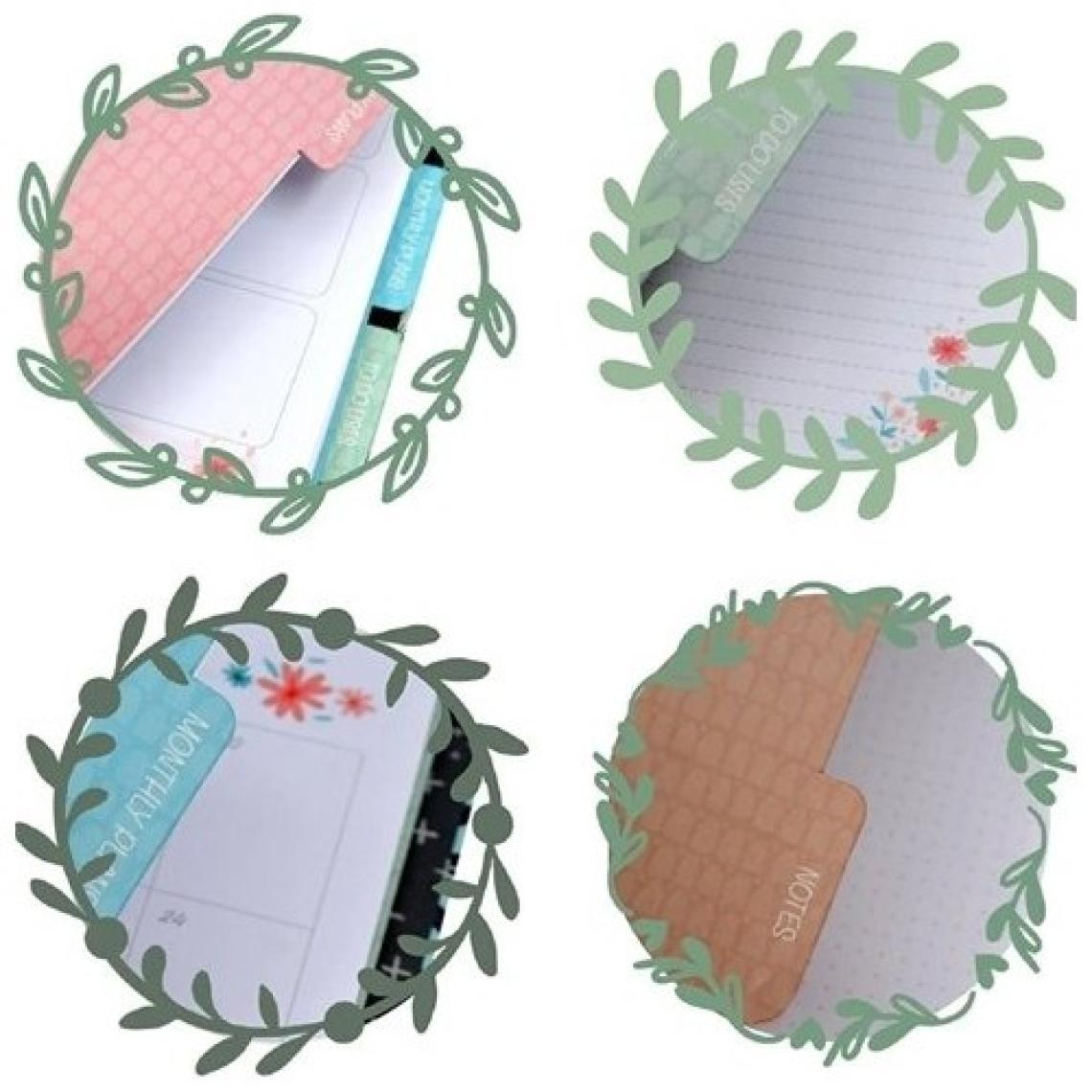 Gıpta Plan&shine Spiralli Seperatörlü Sert Kapak Defter 2023 A5 120 Yaprak Planner