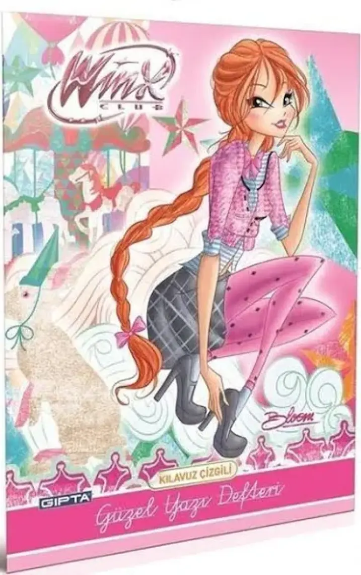 Gıpta 3081 Winx Güzel Yazı Defteri A4 40 Yaprak