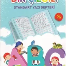 Tanışır Yayınları 48 Sayfa 19.5X27.5 Dik Çizgili Güzel Yazı Defteri