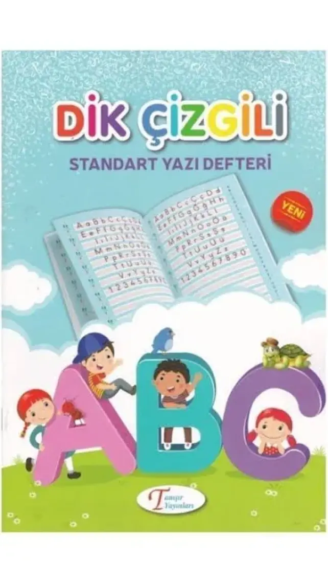 Tanışır Yayınları 48 Sayfa 19.5X27.5 Dik Çizgili Güzel Yazı Defteri