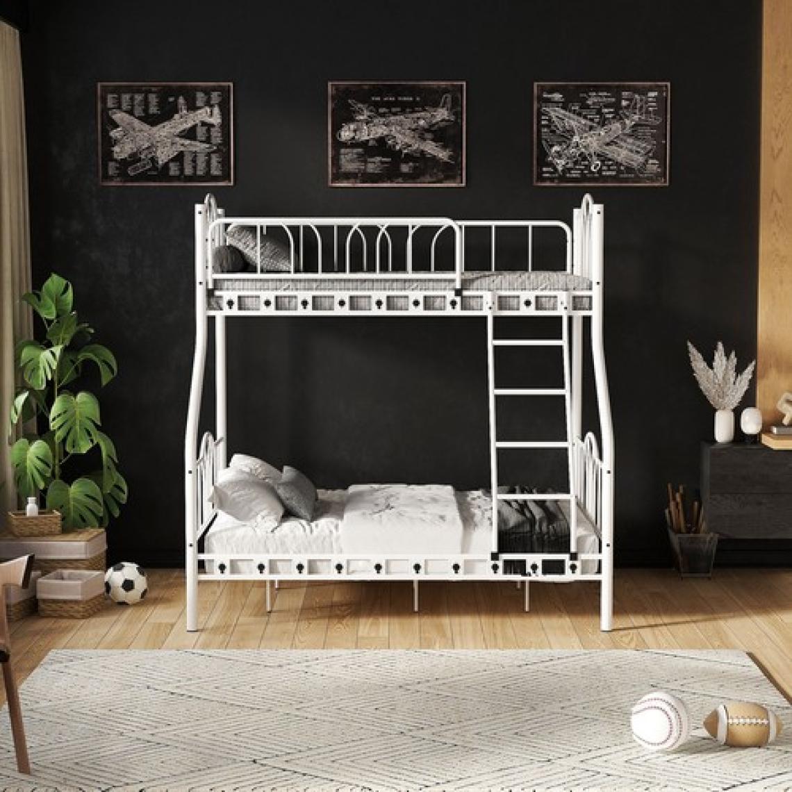 Argimo İmaj 3 Kişilik Ebeveyn 3'lü Metal Ranza 90x190 & 140x190