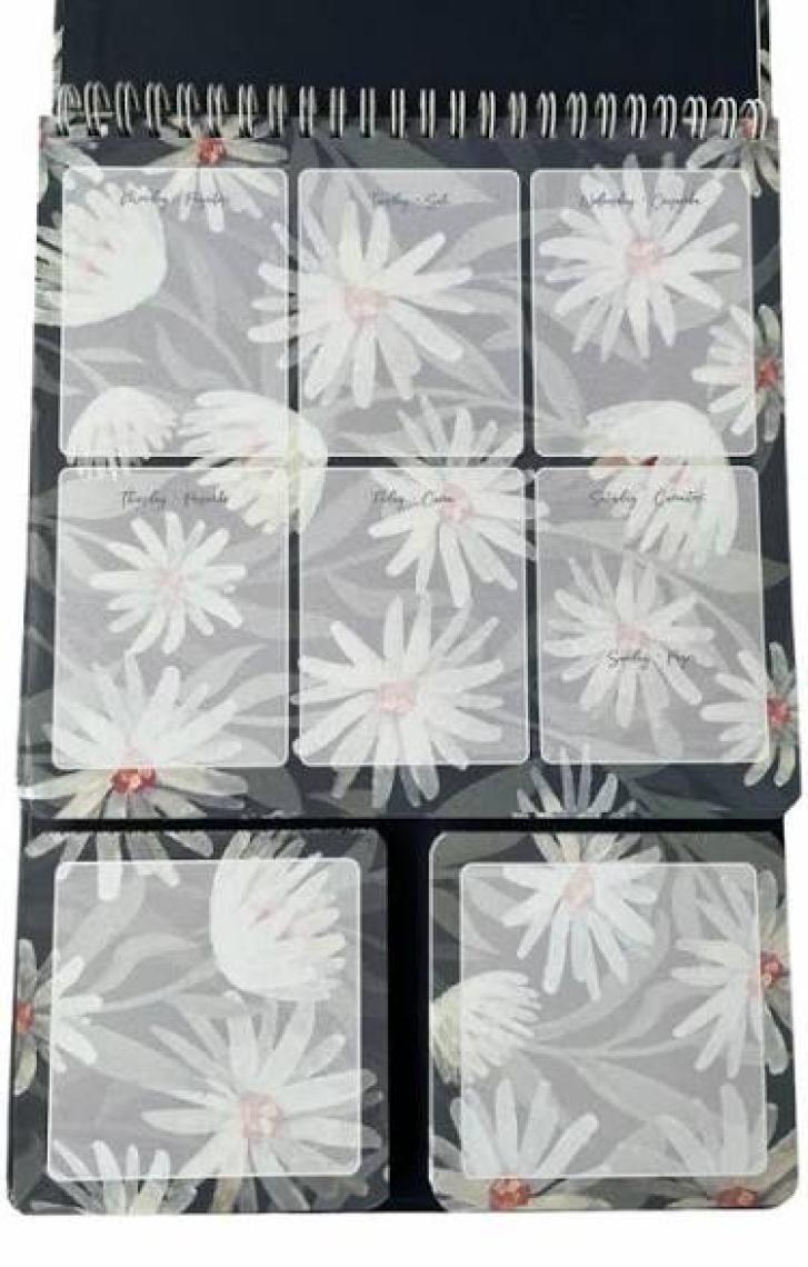 Gıpta 5684 Spring Plan Spiralli Haftalık Planlayıcı ve Çift Notluk A4 54 Yaprak