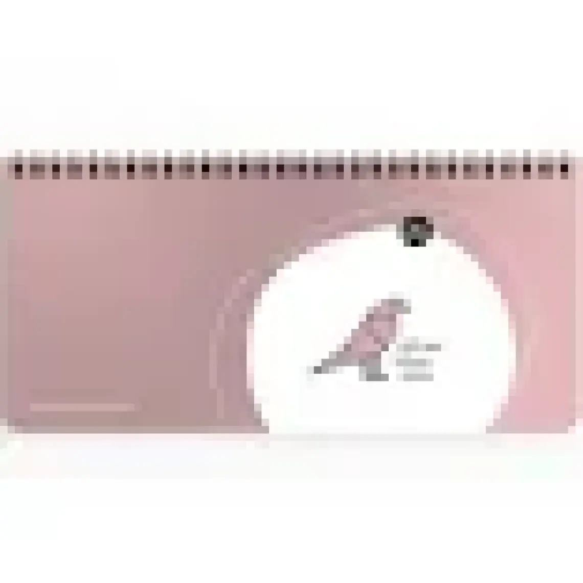 Keskin Color Hisli Şeyler Katlandığıma Değdi Spiralli Planner 13 x 27 cm