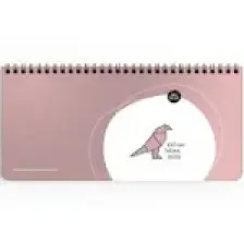 Keskin Color Hisli Şeyler Katlandığıma Değdi Spiralli Planner 13 x 27 cm