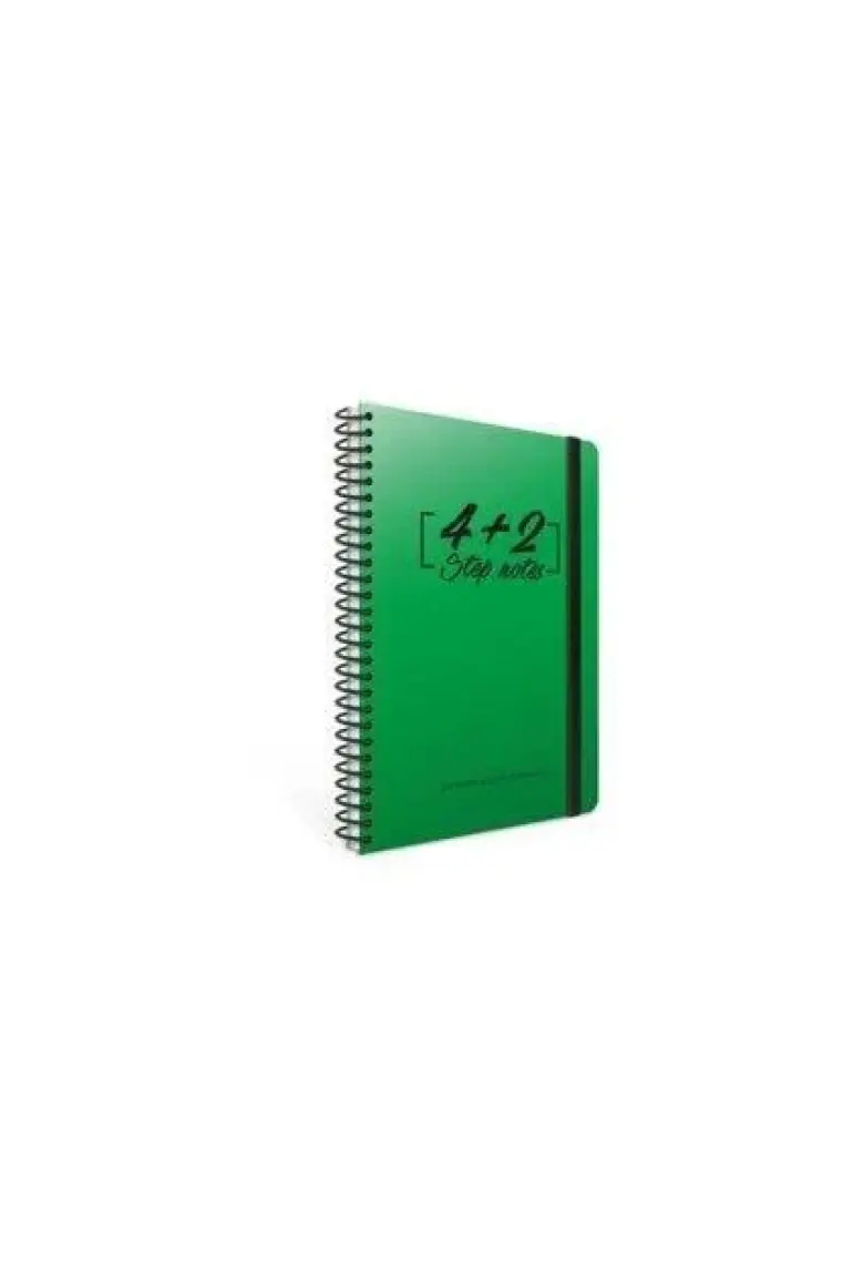 Gıpta Step (17x24) 150 Yp. Plas. 6 Seperatörlü Defter (1272) 4 Kareli + 2 Çizgili Bölüm